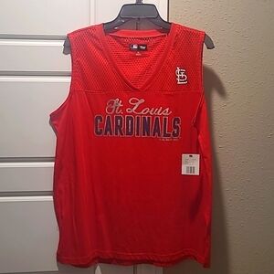 St Louis Cardinals sleeveless shirt